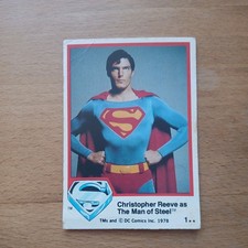 Superman 1978 card 1 - card, #