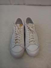 ❤️ Adidas White Plimsole Style Trainers Size 6 Pre Loved 