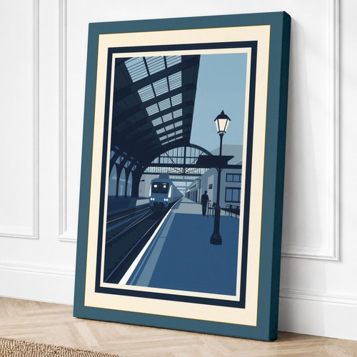 Station platform minimalist - platform,