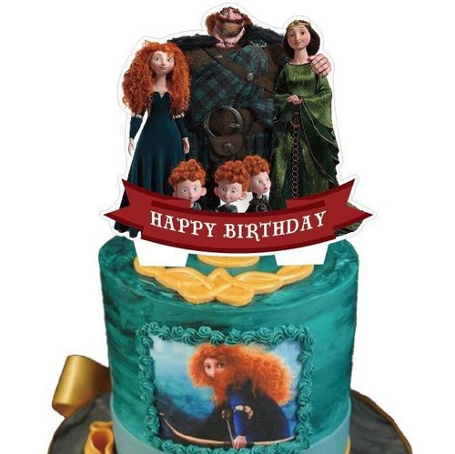 Disney princess cake topper - cake,