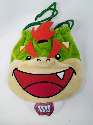Usj bowser plush drawstring - bowser,