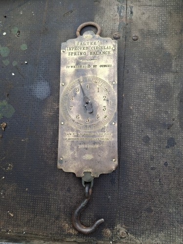 Old vintage salter spring - vintage,