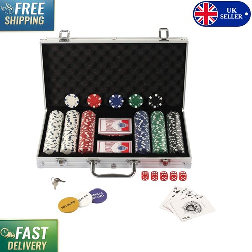300 piece poker chips - 300-piece, set
