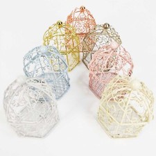 Mini Swirly Bird Cage Favours