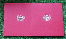ARSENAL BOX HOLDERS TABLE BOOK IN CASE LIMITED EDITION SIGNED VAN PERSIE 156/190