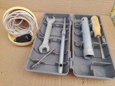 Classic Car LADA toolkit (NOT COMPLETE ) + Lada Car Inspection Lamp