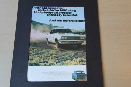 Original 1969 magazine - , advert