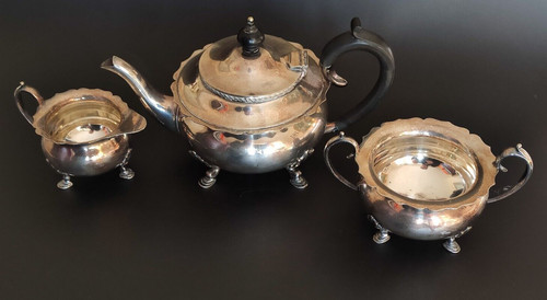 Vintage silver plated - tea, set
