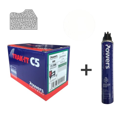 Powers 25mm 800 - 25mm, collated