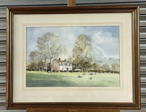 Lovely landscape watercolour - landscape,