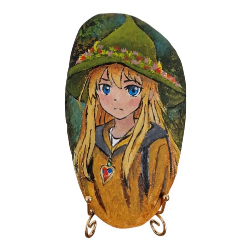 Hand painted stones roseland - painted,
