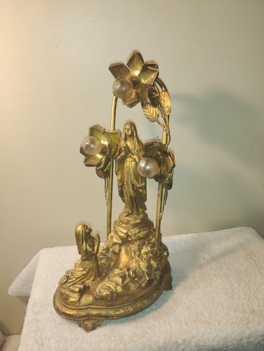 Antique lady lourdes - antique,