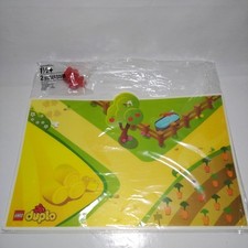 Duplo Farm Table Mat Red Bunny Brick Rabbit Logo Placemat 5002120 6063347 Party