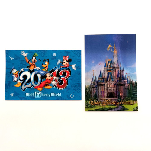 Disney lenticular postcards - , x2