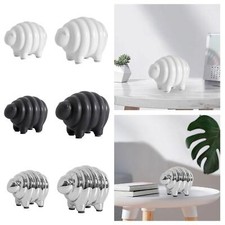 Sheep Figurine Modern Ornament