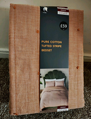 Pure cotton tufted stripe - pure,