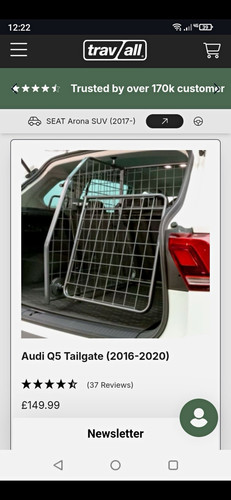 Travall audi sq5 dog - ,