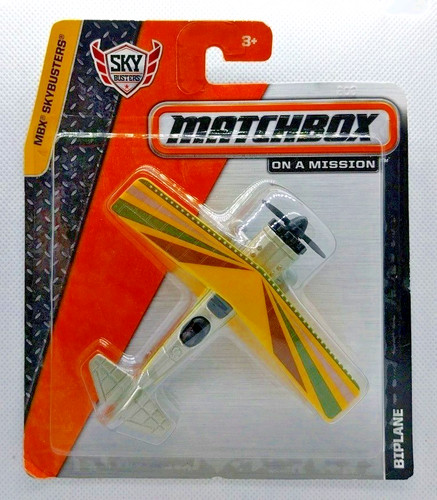 Matchbox skybusters biplane - skybusters,