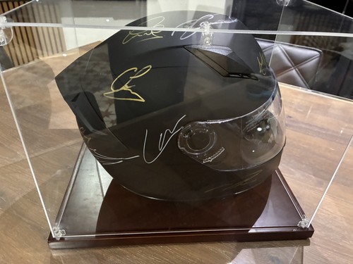 Signed grid helmet - f1,