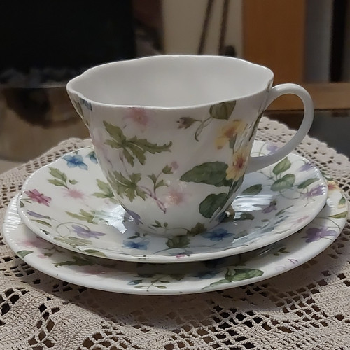 Queen bone china country - bone,