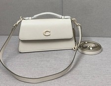 CR707 Coach White Juno Bag