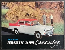 AUSTIN A55 CAMBRIDGE Car Sales Brochure c1959 #1752/C