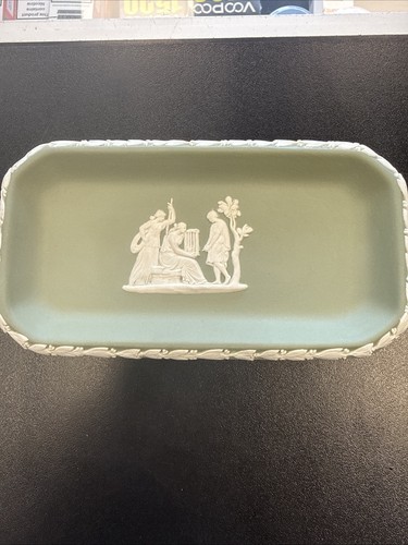 Wedgewood rectangle trinket - wedgewood,