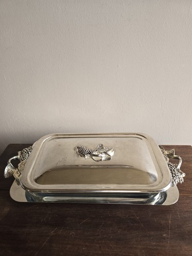 Godinger silverplated 3qt - ,
