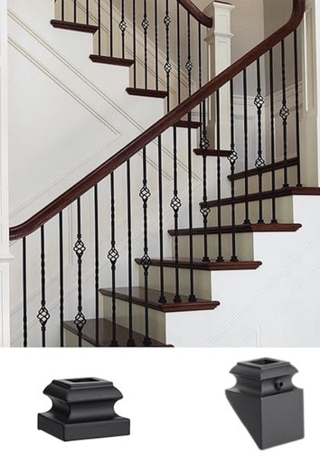 Pcs wrought iron stair - 16,