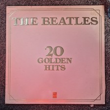 The Beatles- 20 Golden Hits LP VINYL (1979) FRANCE- French 1st Pressing- RARE VG
