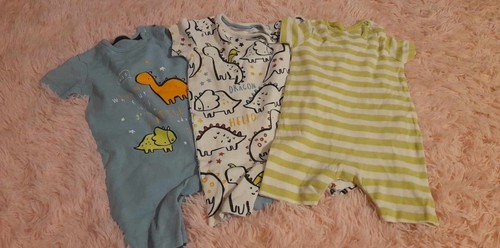 Baby boys rompers 12 - baby, x3