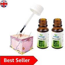 Advanced Skin Tag, Mole & Wart Remover Oil - Twin Pack with Peppermint Flavor