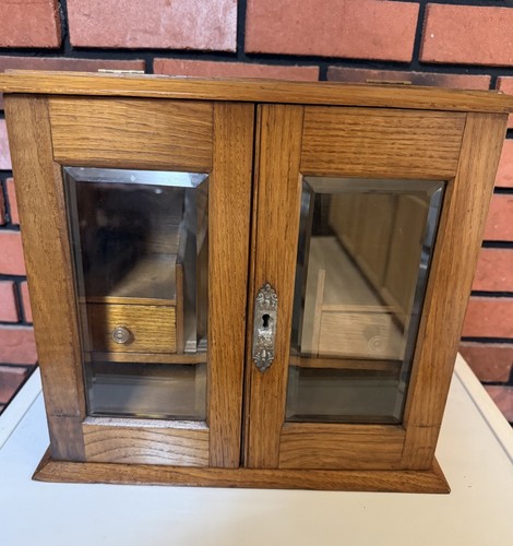 Antique edwardian oak - edwardian, smokers