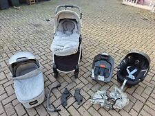 Mamas And Papas Ocarro Pushchair System Set In Grey with Isofix