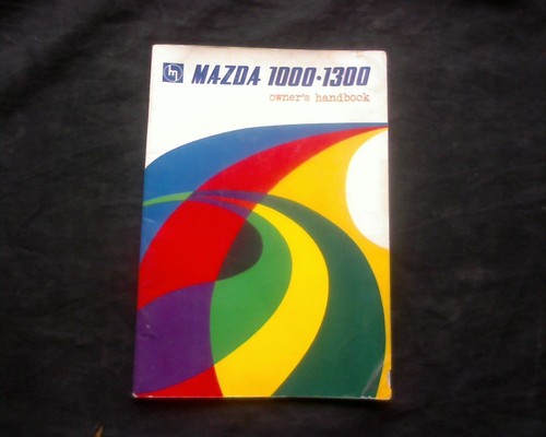 Mazda 1000 1300 owners - 1000, &