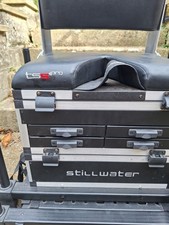 Stillwater TS5 Pro Seat Fishing Box + Bonus Fishing Accessories. Collection Only
