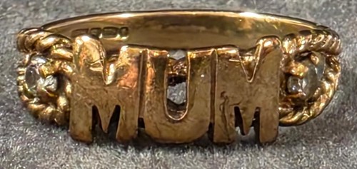 9ct yellow gold mum - 9ct,
