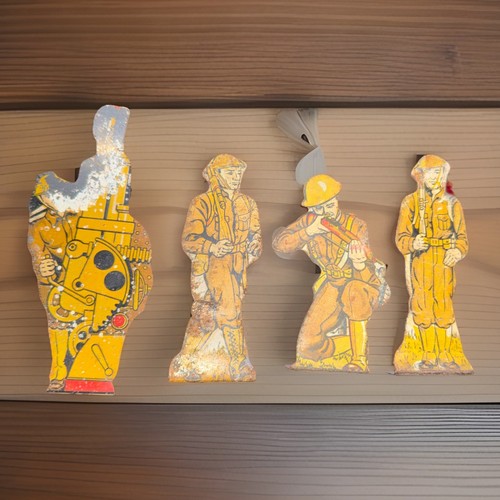 Vintage marx tin infantry - marx,