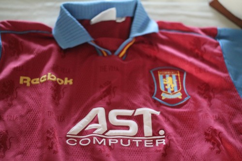 Aston villa shirt size large - villa,