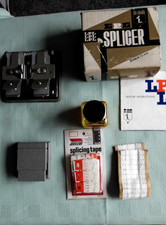 Bundle Vintage LPL Cine Film Splicer For 8 & 16mm, Instasplicer, Splicer Tapes
