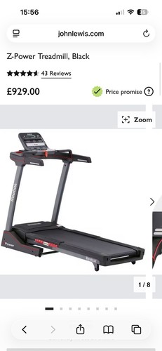 Reebok motorised treadmill - reebok,