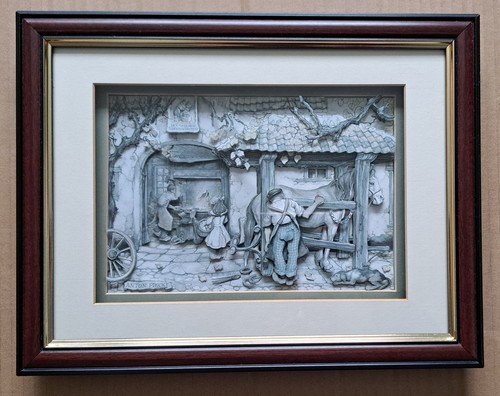 Anton pieck shadow box art - pieck,