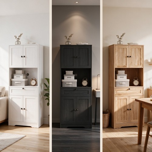 Kitchen cupboard 170cm tall - cupboard,