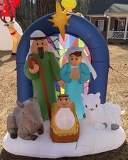 Christmas Gemmy 6 ft Lighted