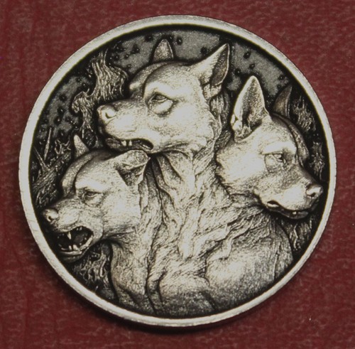 Hobo nickel cerberus made - nickel, from
