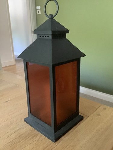 Lantern with flame effect - lantern, flame-effect