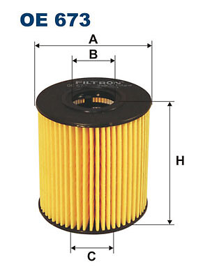 Oil filter filtron - oil, oe