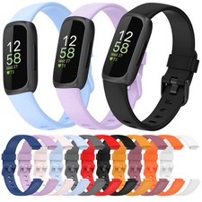 For Fitbit Inspire 3 Strap Replacement Secure Sports wrist Band Colourful Buckle