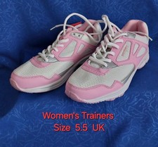 Exquisite Ladies Trainers, 5.5,  White & Pink, DONNAY METIS, NEW Original Box