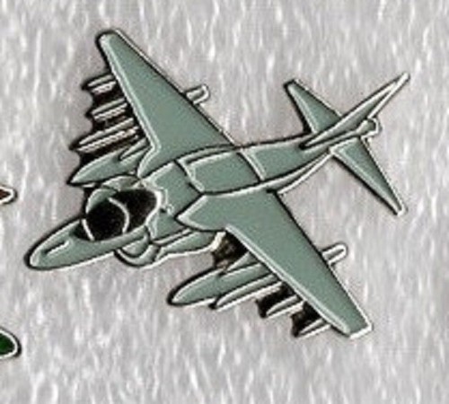 Harrier jump jet - jump, badge